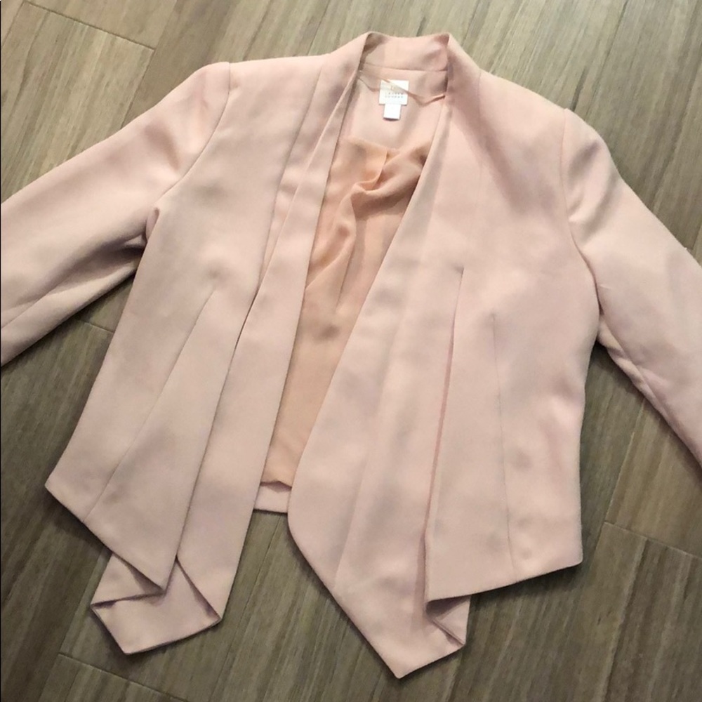 Millennial pink blazer from Lauren Conrad; size 6